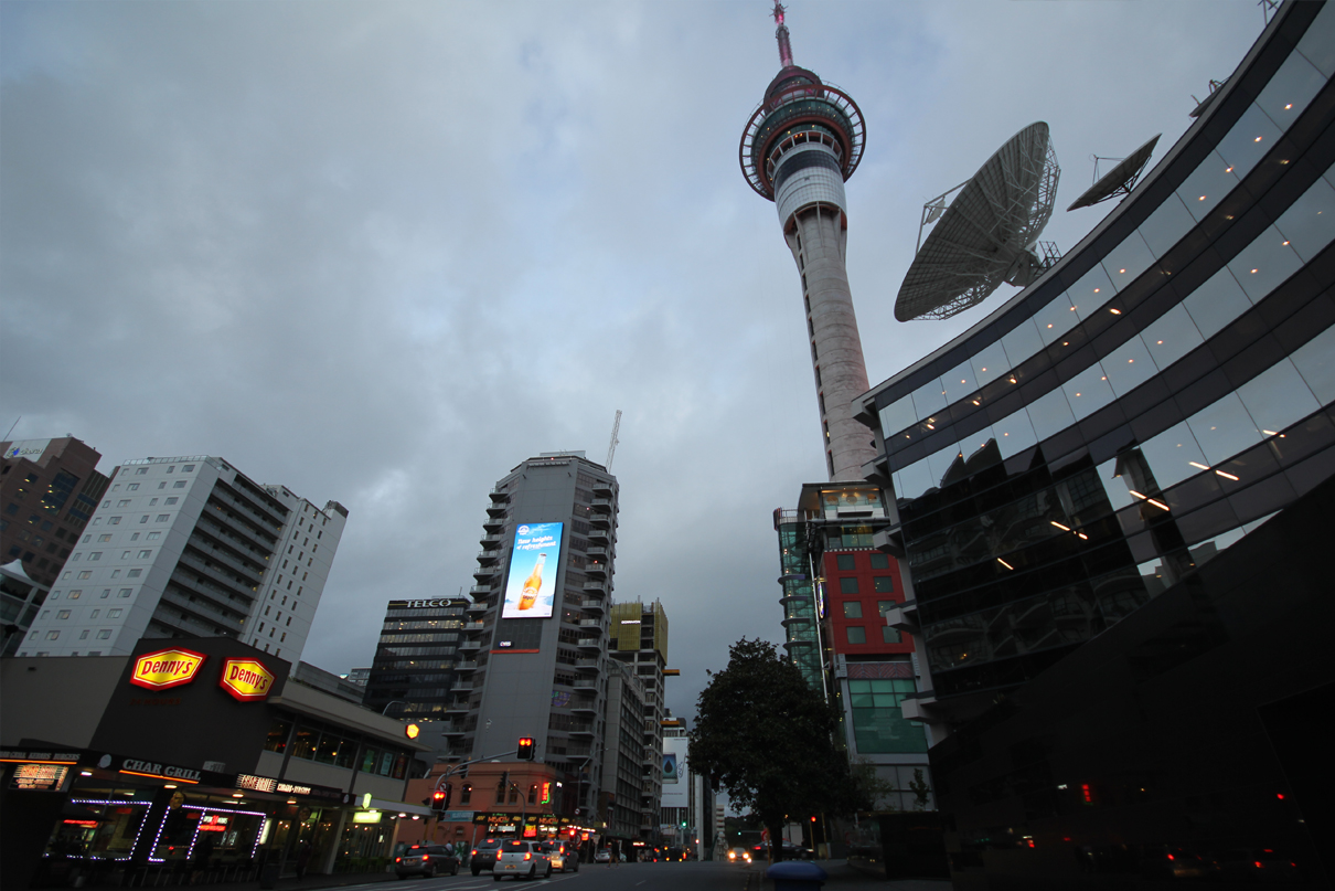 QMS Victoria Street Auckland LED Billboard Digital Advertising Display