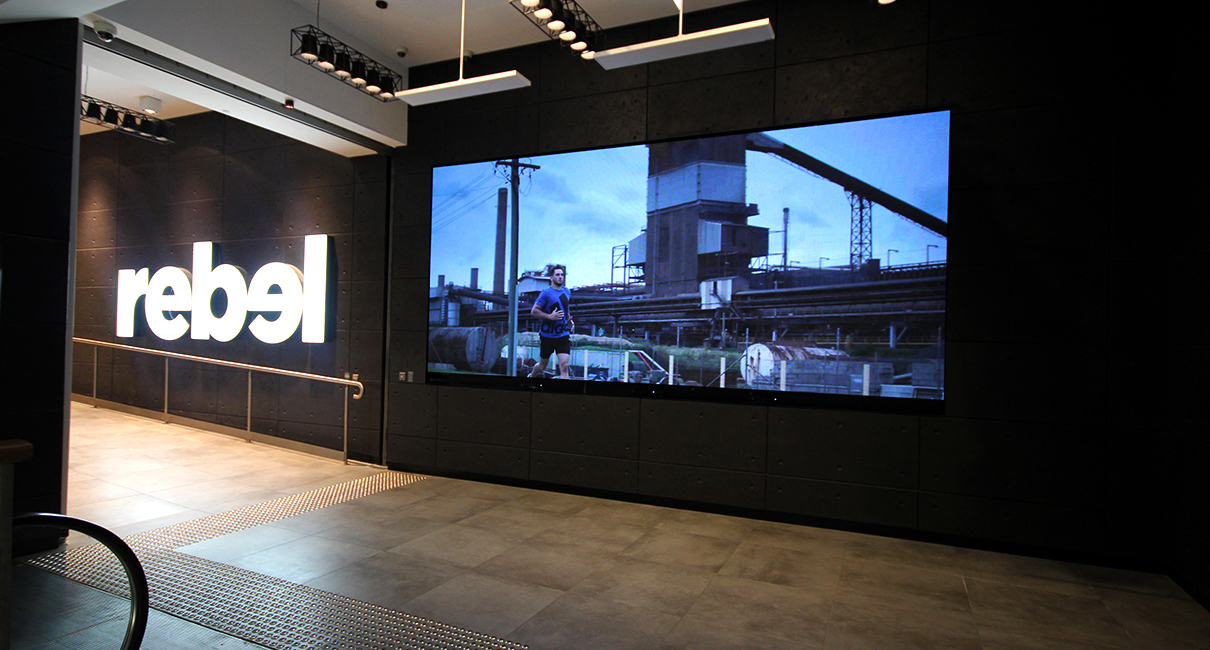 Rebel Sport Sydney Large LED Screen Digital Billboard Advertising
