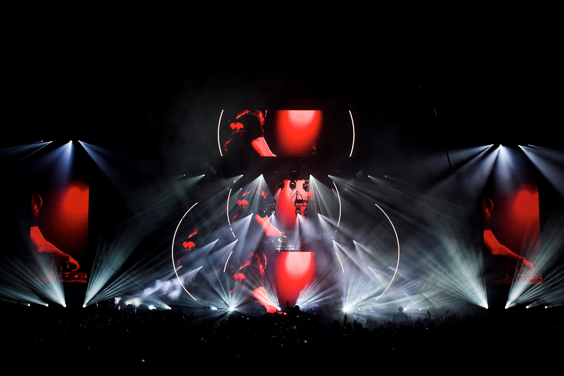 David Guetta Concert LED Stage Lighting Design