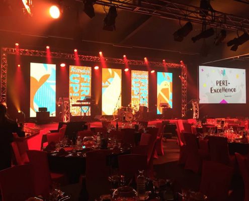 Nandos National Confrence Stage Lighting Design and LED Screen Panels