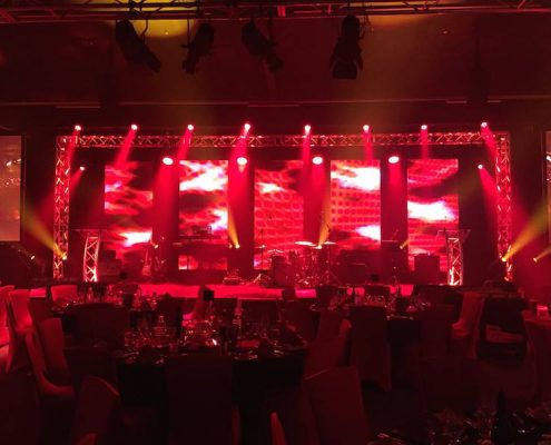 Nandos National Confrence Stage Lighting Design and LED Screen Panels