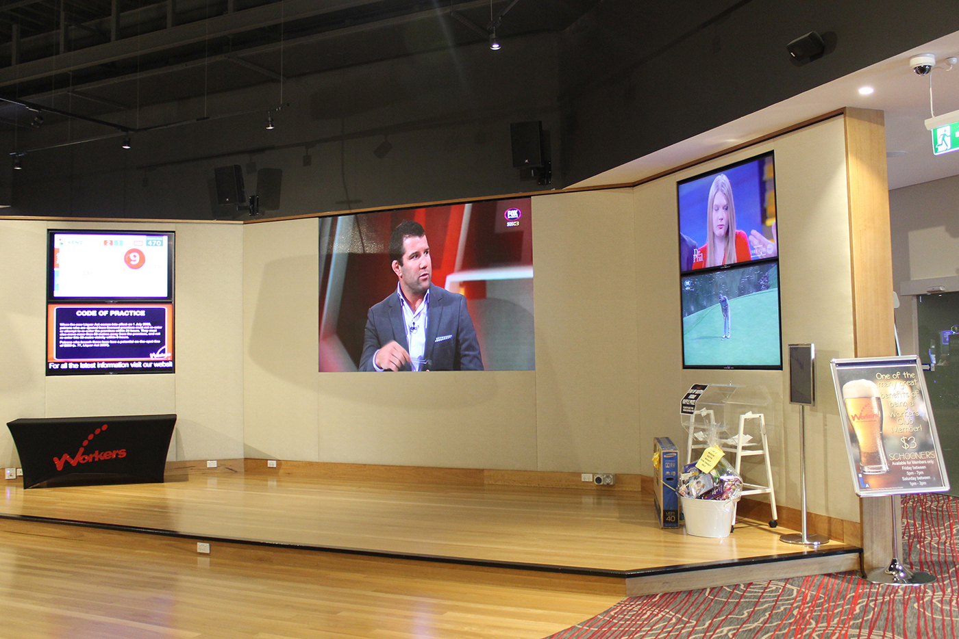 Blacktown Workers Club LED Screens and Video Wall