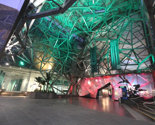 Federation Square Intelligent LED Architectural Lighting