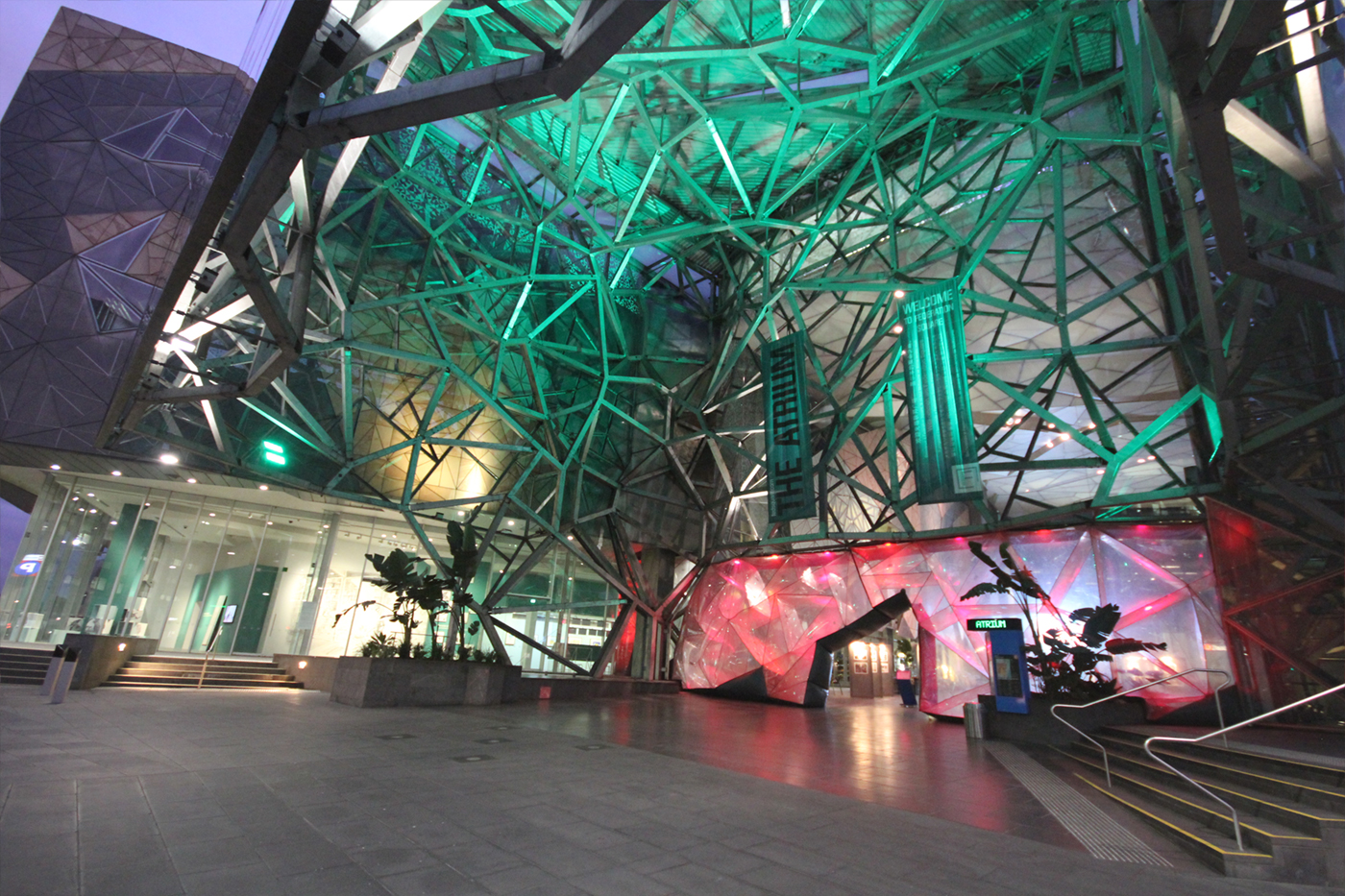Federation Square Intelligent LED Architectural Lighting