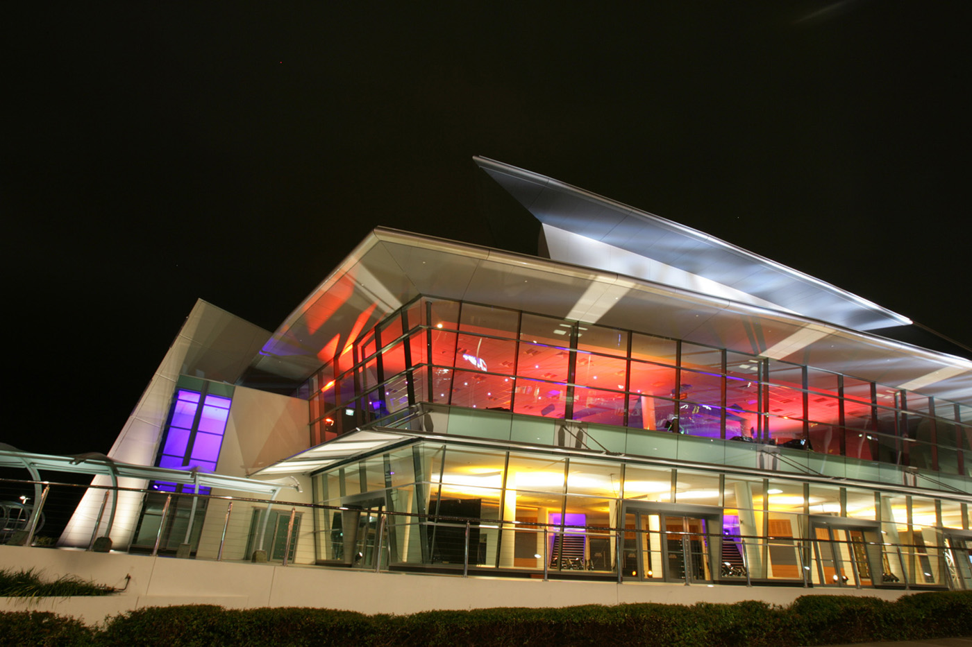 Gold Coast Convention and Exhibition Centre Building Facade Lighting and Indoor LED Lighting