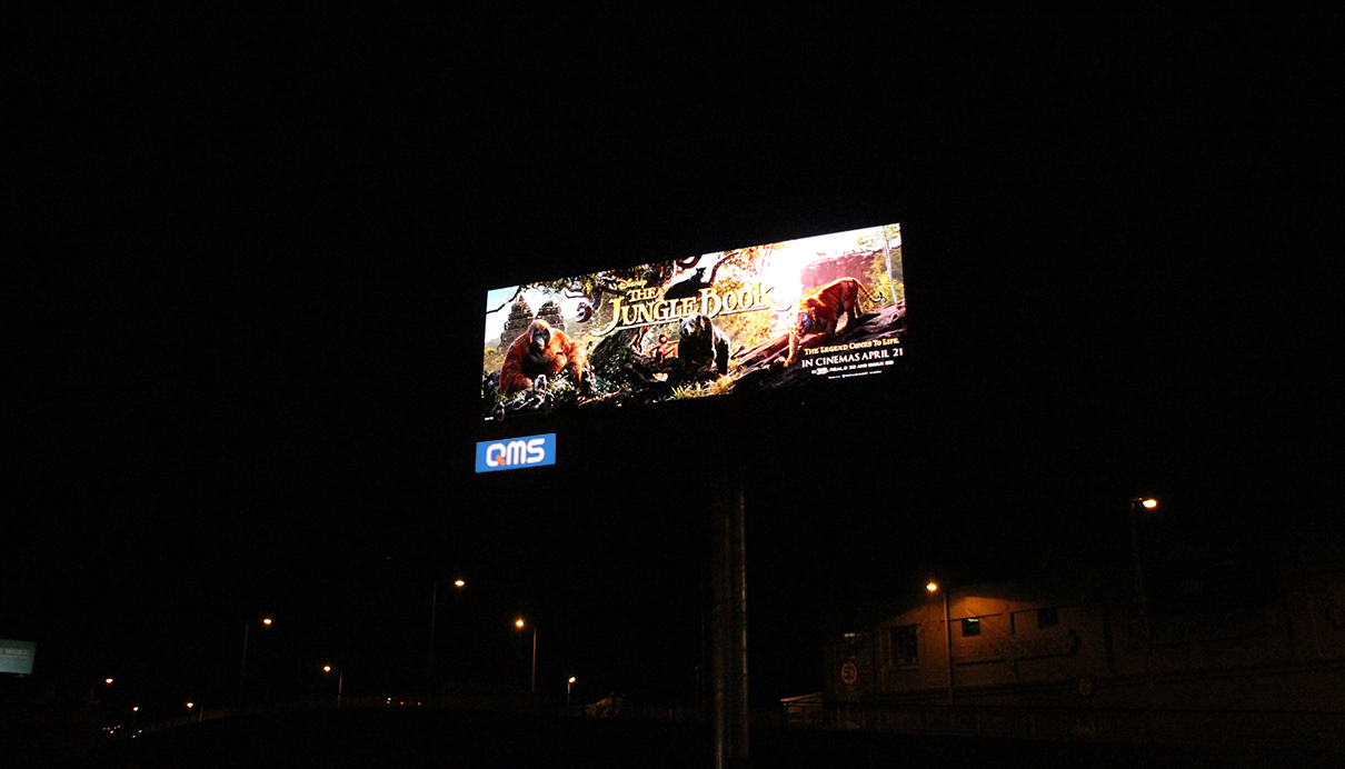 QMS Moorhouse Large Outdoor LED Billboard Digital Advertising