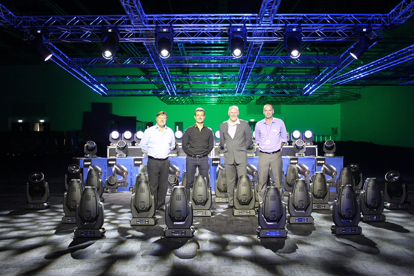 Royal International Convention Centre LED Lighting LED Spot and Production Crew