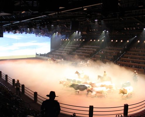The Australian Outback Spectacular LED Spot Light Show Theatre Lighting and LED Screen