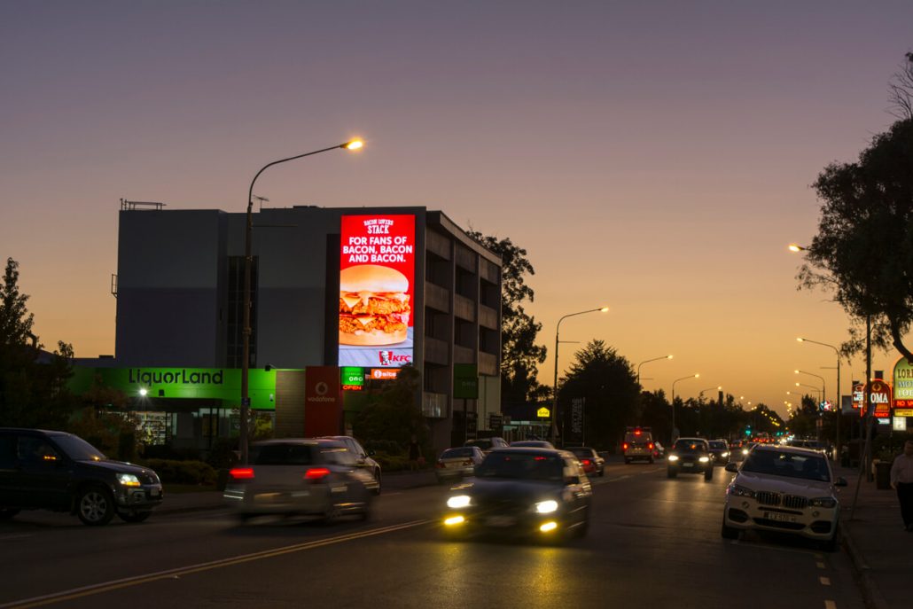 Aura Riccarton Large Outdoor LED Billboard Digital Advertising