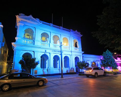 Rockhamptom Riverside Precinct comes to life with Griven LED Building Facade Lighting