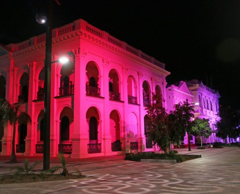 Rockhamptom Riverside Precinct comes to life with Griven LED Building Facade Lighting