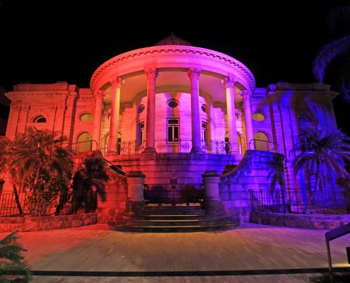 Rockhamptom Riverside Precinct comes to life with Griven LED Building Facade Lighting