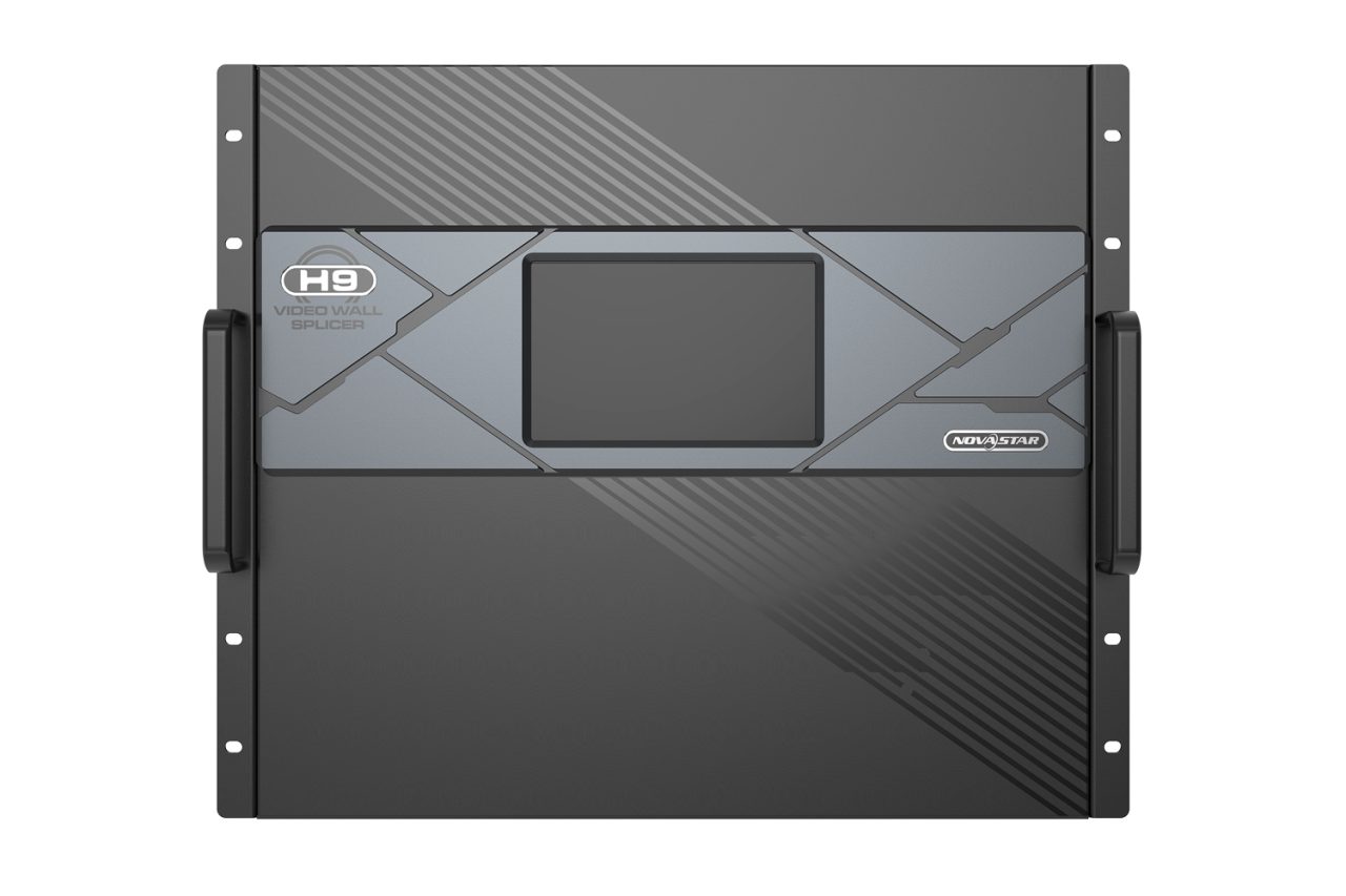 Front view of the NovaStar H9 video processor.