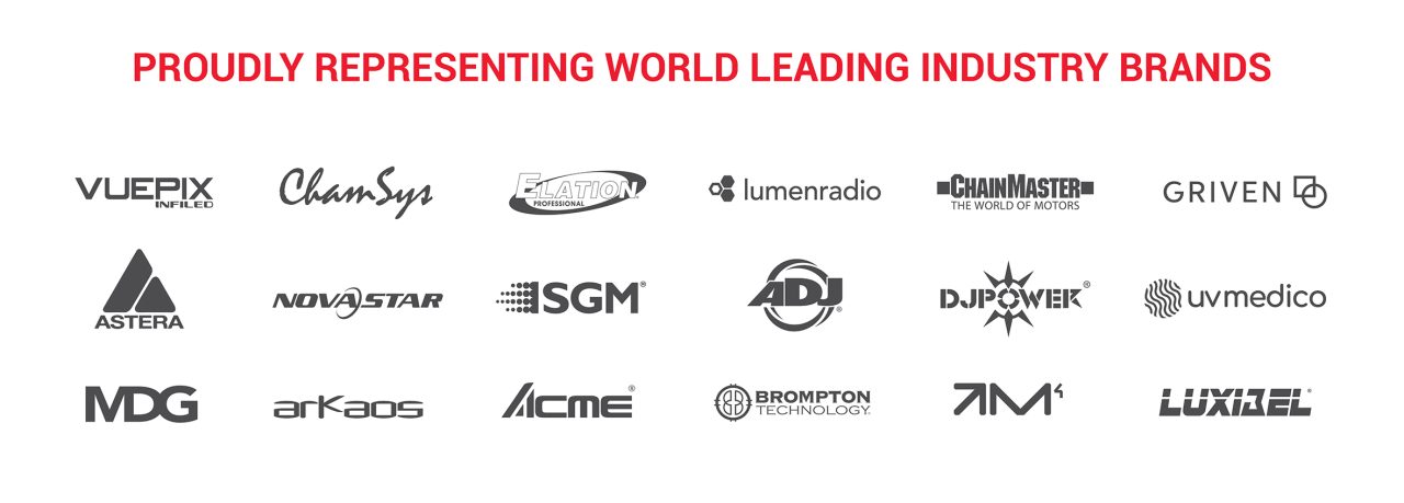 ULA Group's partner brand logos for the ENTECH technology showcase.