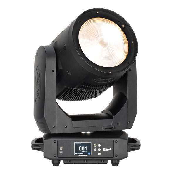 Elation Fuze Wash 500 moving-head fixture with a white lens.