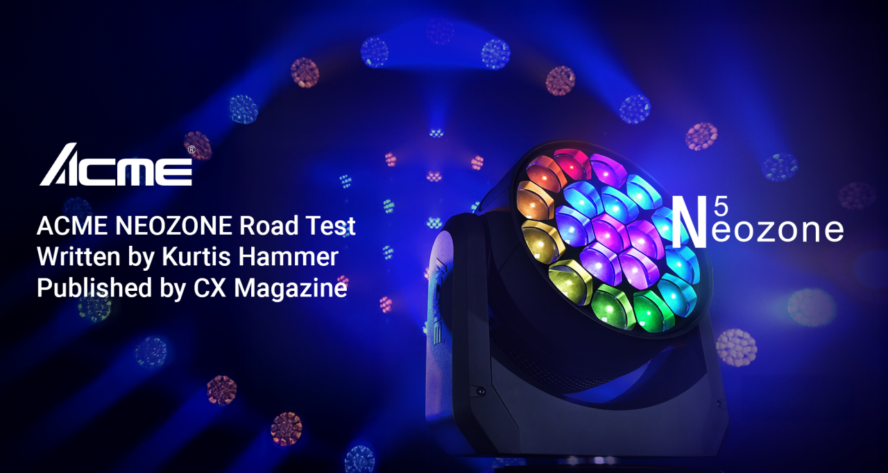 Acme Neozone road test graphic from CX Magazine.